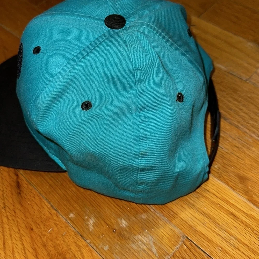 Vintage Disney Mickey Mouse Blue/Black Adjustable Snapback Hat/Cap - Picture 10 of 10